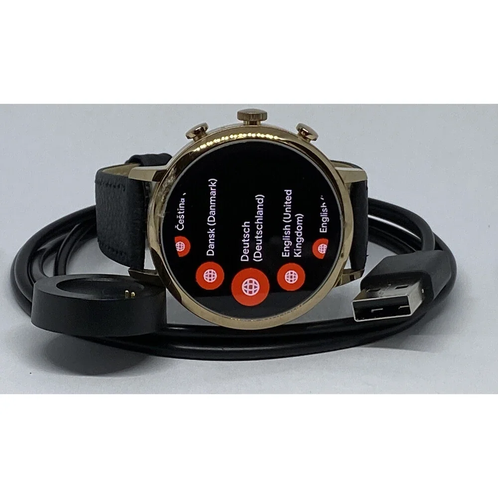 Fossil Gen 4 Authentic Digital Dial Smart Watch Custom Band FTW6020 DC514